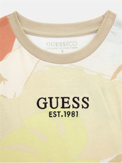 t-shirt boy beige GUESS | L5GI15K8HM4/P12F